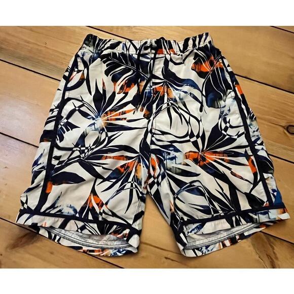 Nike Men's Swim Shorts Bathing Suit. Mesh Lined. Tropical. Size Large - Picture 1 of 6